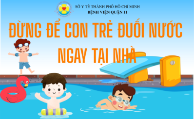 Đừng để con trẻ đuối nước ngay tại nhà